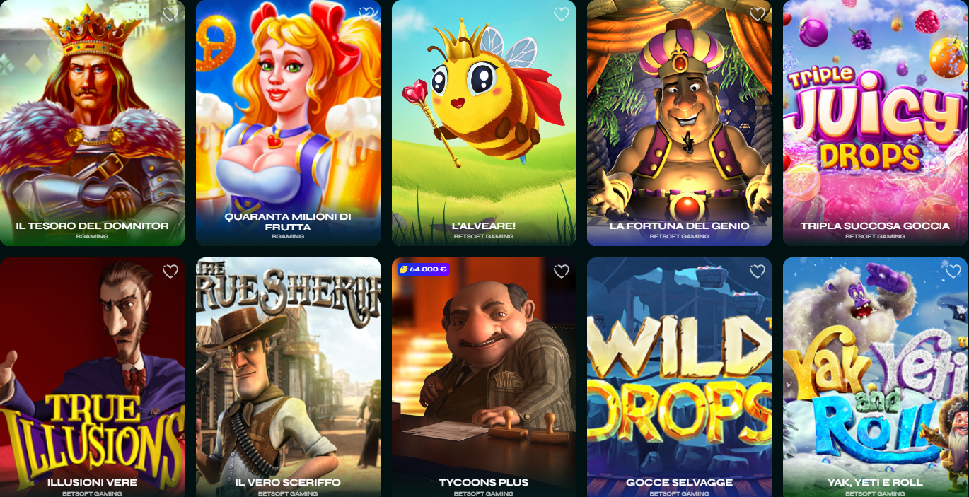 Slot con Jackpot Progressivo Milionario su Savaspin